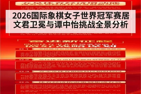 2026国际象棋女子世界冠军赛居文君卫冕与谭中怡挑战全景分析